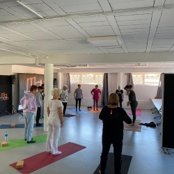    « Nanteau Sport et Culture » qui nous offert une pratique de Yoga