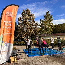 « Vayu » Flagy Pilates qui nous a initié à la pratique des Pilates,