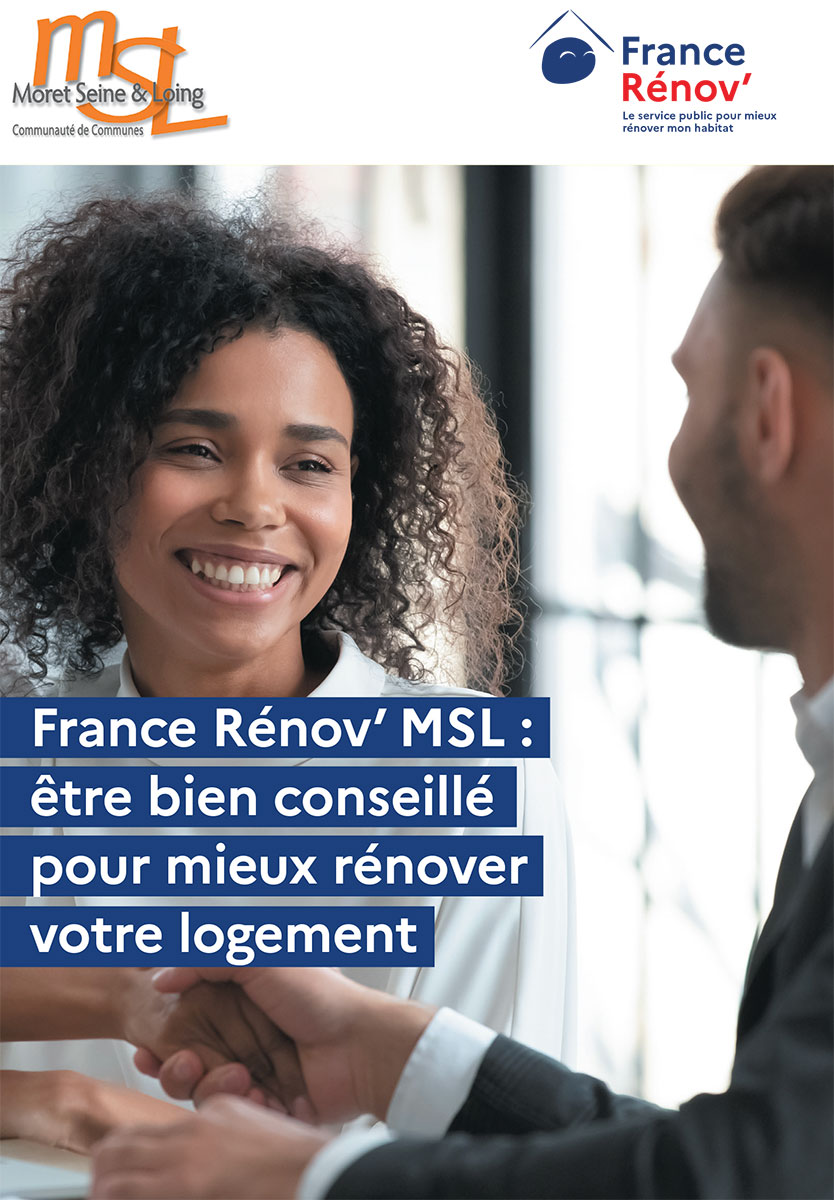 Dépliant Espace Conseil France Rénov' MSL