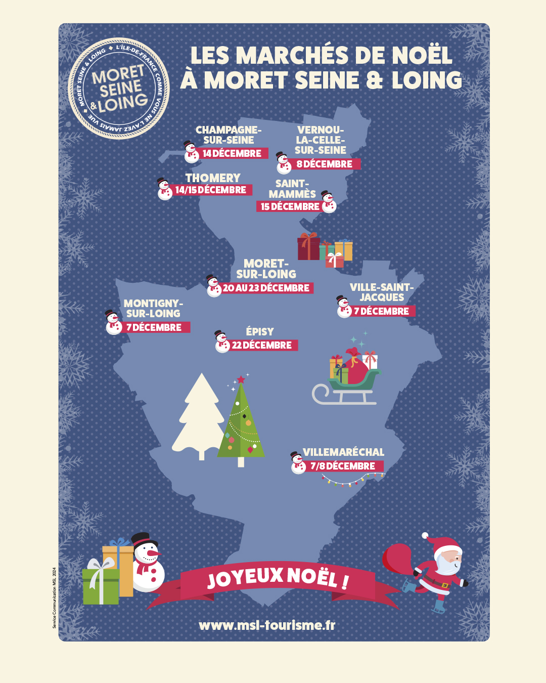 Marchés de Noël à MSL